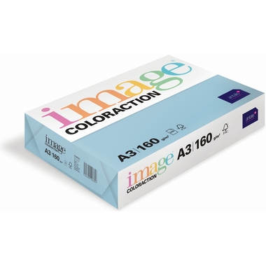 IMAGE COLORACTION Papier à copier Iceberg A3 294536 120g, bleu ciel 250 feuilles