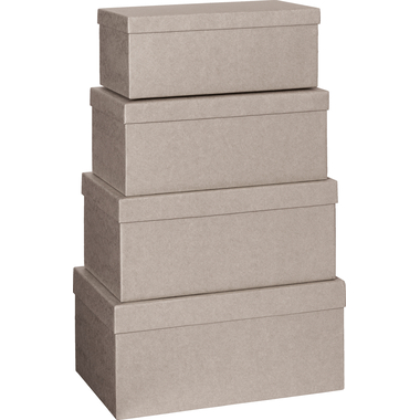 STEWO Box regalo One Colour 2552616666 grigio 4 pz.