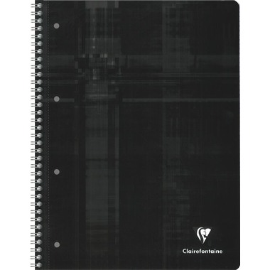 CLAIREFONTAINE Spiralheft Studium A4 8279 5mm, ass. 80 Blatt