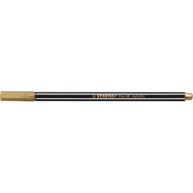 STABILO Penna Fibra 68 1mm 68/810 oro metallico