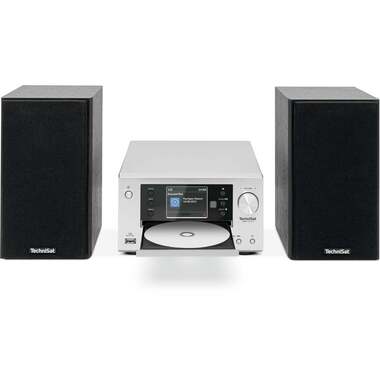 Technisat Micro-HiFi Sistema Viola 710 CD IR Nero/Argento