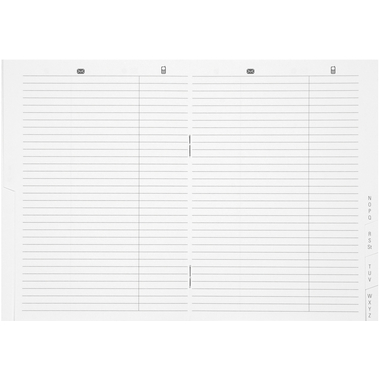 BIELLA Adressregister 85530800U 16 Seiten 10x13.9cm
