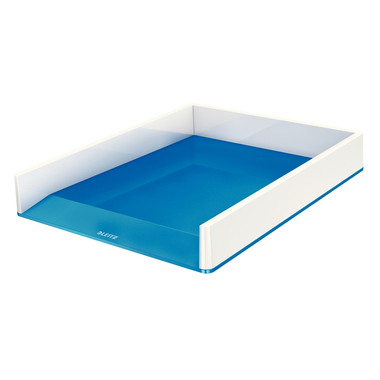 LEITZ Vaschetta WOW Duo Colour A4 5361-10-36 bianco/blu
