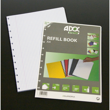 ADOC Fogli A4 6845.600 quadrettato 72 fogli