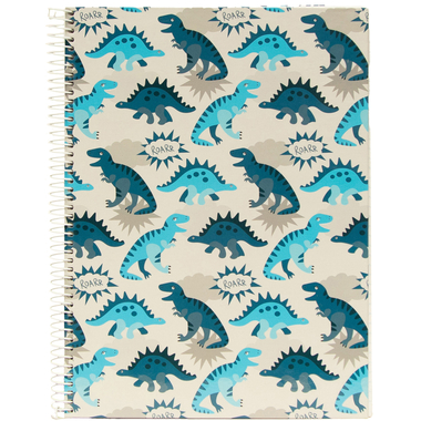 ANCOR Spiralbuch Hardcover A4 129014 B'Log Dino, kariert 80 Blatt