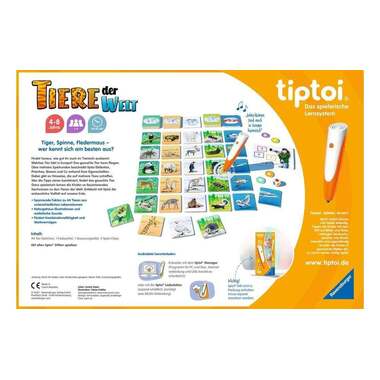 tiptoi gioco tiptoi – Animali del mondo