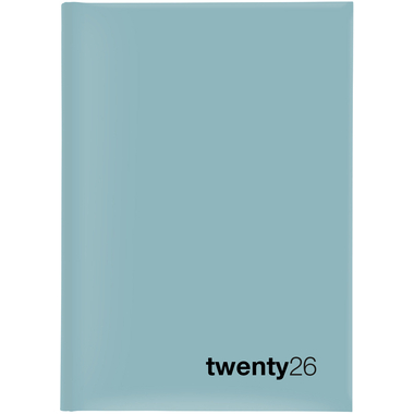 BIELLA Geschäftsagenda Colorful 2026 809701310026U 1T/1S salb.grün ML 14.5x20.5cm