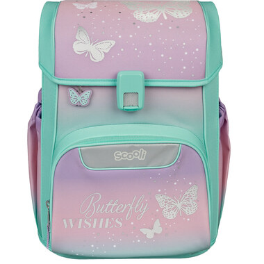SCOOLI Schulthek-Set EasyStart BUFI8256 Butterfly Wishes 5-teilig