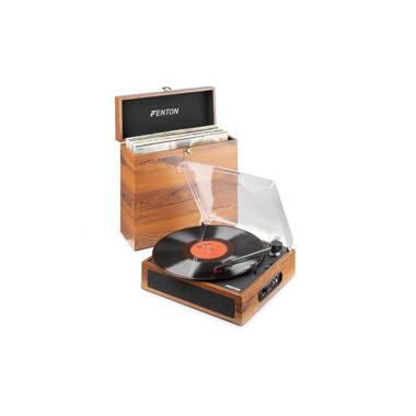 Fenton Plattenspieler mit Bluetooth RP170L Braun