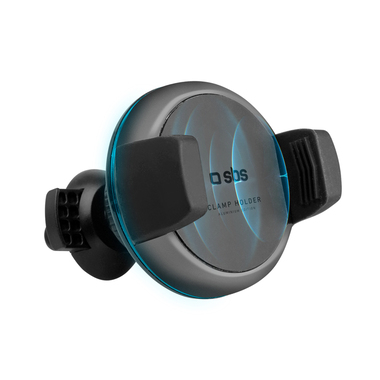 Support circulaire sans fil avec clip aération
