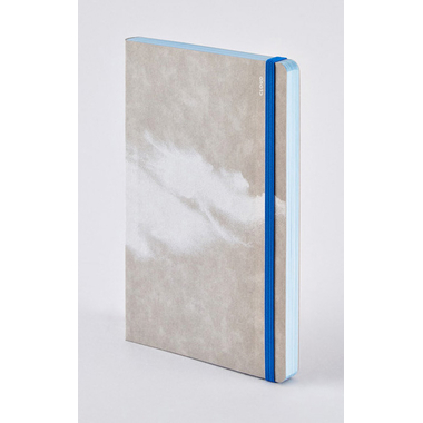 NUUNA Taccuino INSPIRATION BOOK A5 350053542 CLOUD BLUE, bianco 88 fogli