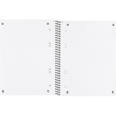 OXFORD Collegeblock SCRIBZEE A5+ 400132392 dotted, vert bleu 80 flls.