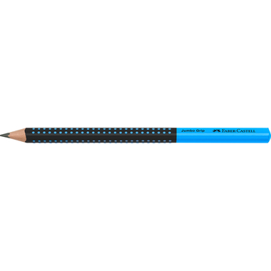 FABER-CASTELL Bleistift Jumbo Grip HB 511910 Two Tone schwarz/blau