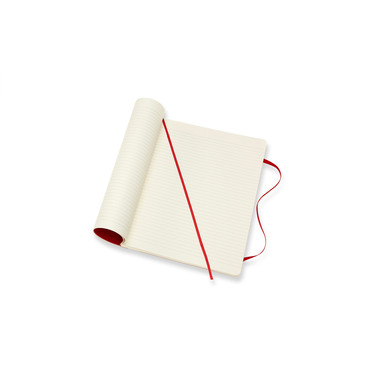 MOLESKINE Taccuino XL 854672 rigato,SoftCover,scarlet