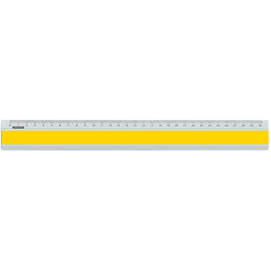 DUX Règle Joy Color 30cm FA-JC/30Y Alu, jaune