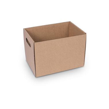 Inverted box base Galia C15 in brown 267x187x200mm