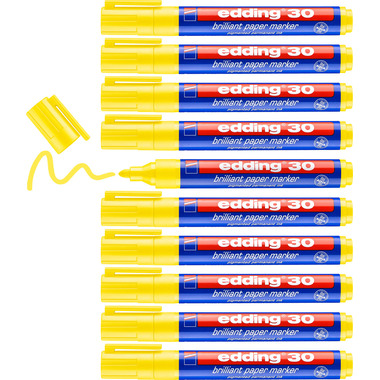 EDDING Permanent Marker 30 1,5-3mm 30-5 gelb