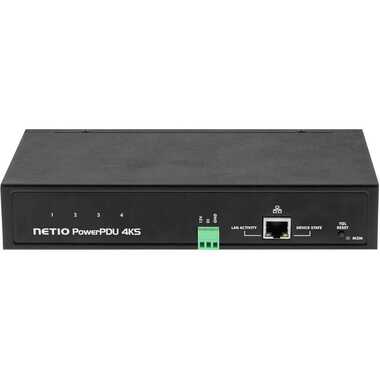 NETIO Barrette de connecteurs IP PowerPDU 4 KS 4x C13 avec mesure de puissance