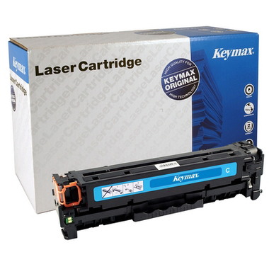 KEYMAX Modulo di toner cyan CF381AKEY p. HP CLJ Pro M476 2700 p.