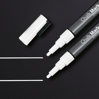 SIGEL Kreidemarker 1-2mm BA178 weiss 2 Stück