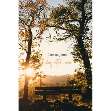 ABC Trauerkarte FR B6 53141 Baum