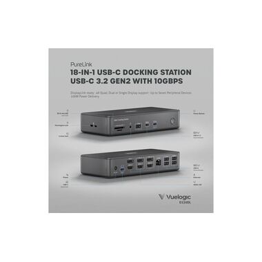 PureLink Docking Station USB-C VL-D230DL