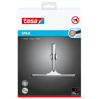 TESA Spaa Duschwischer 40345-00000 chrome, selbstklebend