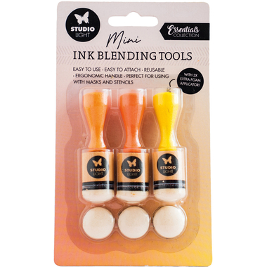 SIZZIX Farbmischwerkzeuge INKAP03 Pads 2 cm 6 Stück