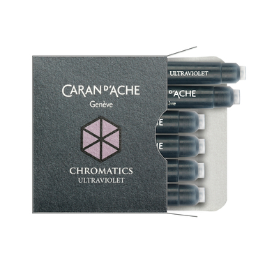 CARAN D'ACHE Tintenpatrone 8021.099 Ultraviolet 6 Stück