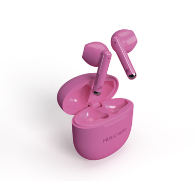 Auricolari TWS con controlli touch e basetta di ricarica