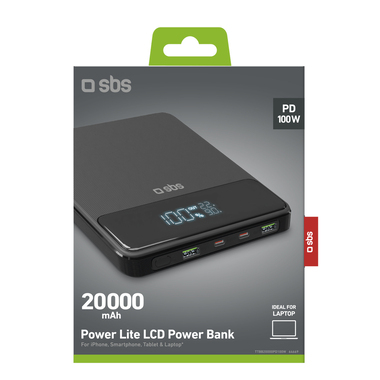 Batterie externe 20 000 mAh pour ordinateurs portables | SBS