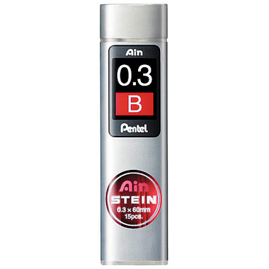 PENTEL Minen AINSTEIN B C273-BO 0,3mm 15 Stück