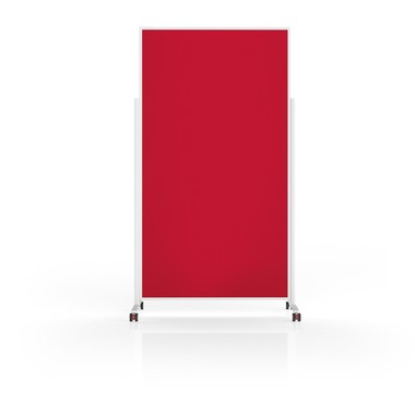 MAGNETOPLAN Design Tableau de Présent. VP 1181106 feutre, rouge 1000x1800mm