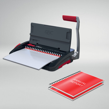 GBC Plastikbindegerät CombBind A4 4410060 CB12, 165 Seiten