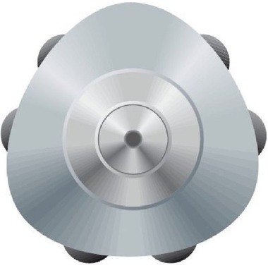 FABER-CASTELL Stylo à bille GRIP 2011 M 144187 noir mat 0.7mm