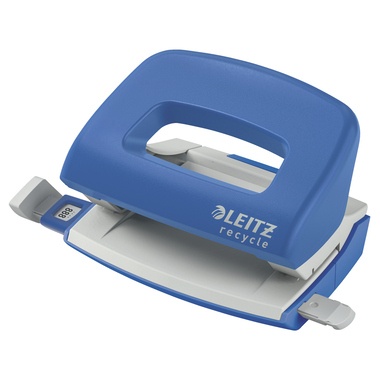 LEITZ Locher NeXXt Recycle 5010-00-35 blau, CO2 neutral 10 Blatt
