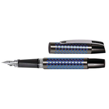 ONLINE Stylo plume Campus II 0.5mm 61402/3D Chess Blue bleu