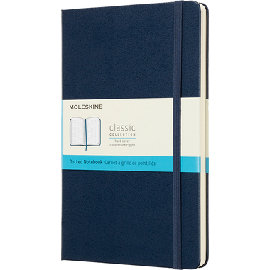 MOLESKINE Notizbuch L/A5 715437 Punktraster,HC,Saphir