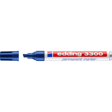 EDDING Marqueur permanent 3300 1-5mm 3300-3 bleu