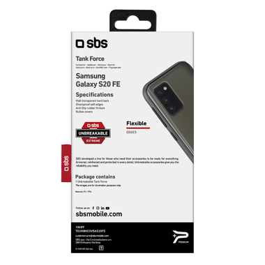 Cover rigida antiscivolo per Samsung Galaxy S20 FE