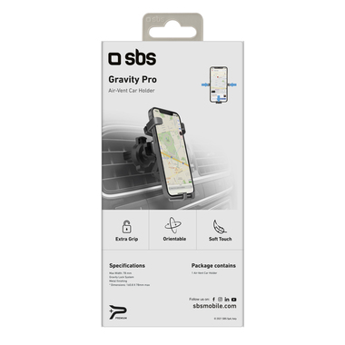 Supporto da auto per smartphone con chiusura automatica
