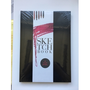 BAM4U.CH Skizzenbuch A4 6676A4 110g, perforiert 80 Blatt