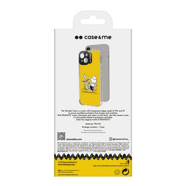 Cover Peanuts rigida per iPhone 14 | case&me