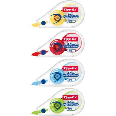 TIPP-EX Mini Pocket Mouse 5mx6mm 931860 Fashion 40 Stück