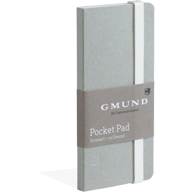 GMUND Taccuino Pocket Pad A6 88350258 dust, bianco 100 fogli