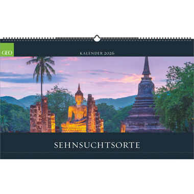 GEO Bildkalender 2026 4069095006935 GEO Sehnsuchtsorte 58x36cm