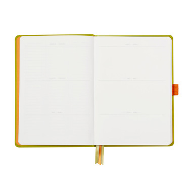 RHODIA Goalbook Notizbuch A5 118575C Hardcover anisgrün 240 S.