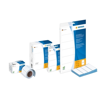 HERMA Etiquettes adress. 88x35mm 4300 blanc, non-perm. 250 pcs.