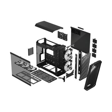 Fractal Design PC Case Torrent RGB TG Black
