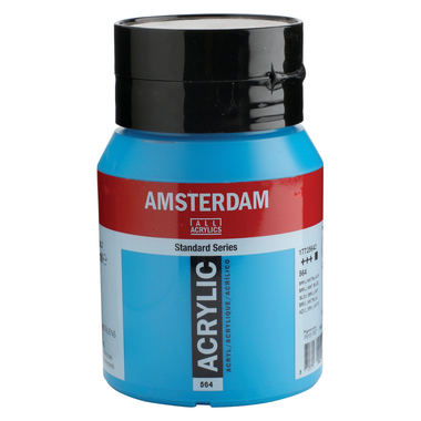 AMSTERDAM Acrylfarbe 500ml 17725642 Brillantblau 564